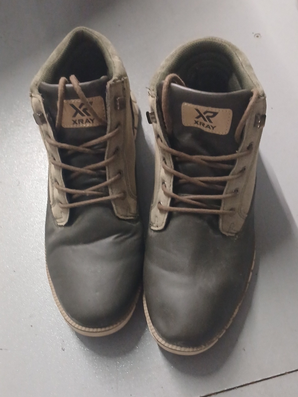 XRAY Men’s Olive Green Chukka Boots